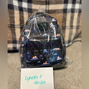 **Brand New w/ Tags** Loungefly Mini AOP Disney Classic Clouds Backpack